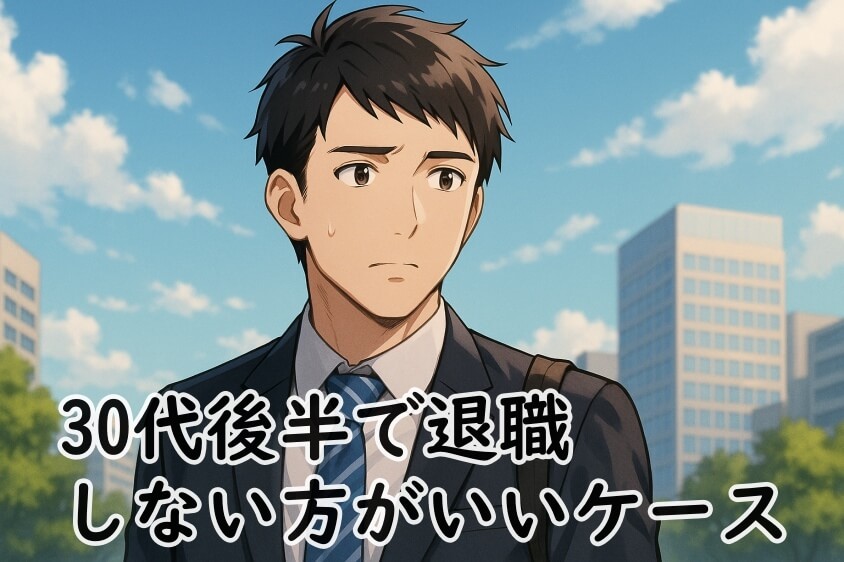 30代後半 次を決めず退職 転職市場で有利に内定できる転職成功法-次を決めずに退職 30代後半