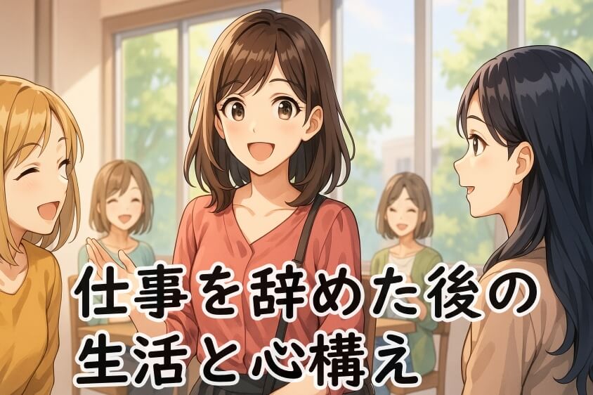 仕事辞めたい30代女性の退職 転職 カシコイ次の一歩の進み方-仕事を辞めた後の生活と心構え