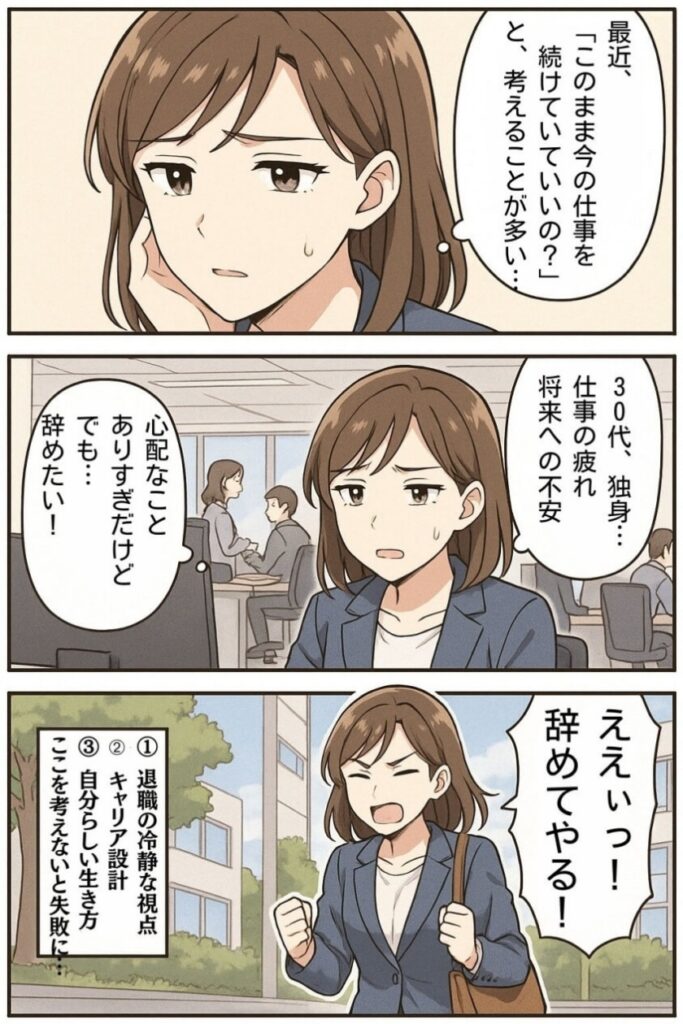 仕事辞めたい30代女性の退職 転職 カシコイ次の一歩の進み方