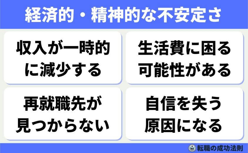 逃げの転職30代でもヒラから部長職！人生を好転させる4つの方法-経済的・精神的な不安定さ
