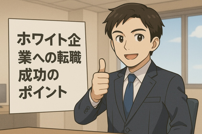 ホワイト企業だけど給料低いのは限界!そんなあなたへ転職サポート-ホワイト企業への転職成功のポイント