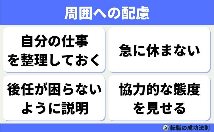 【辞める人は黙って辞める】急増！上手くいく円満退職と転職成功法-退職を伝える際の注意点-周囲への配慮