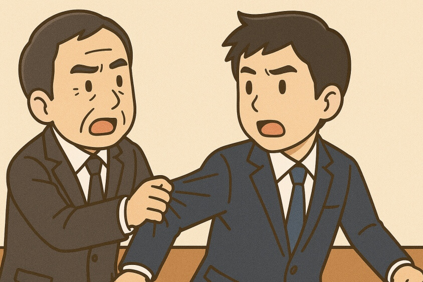 引き止められない退職理由 6タイプと例文-断り切るための実践フレーズと例文-退職を申し出たあと、引き止められた場合に「どう断るか」が非常に重要です。強い意思をやわらかく伝えるフレーズを使うと、相手を刺激せず退職の流れを守れます。