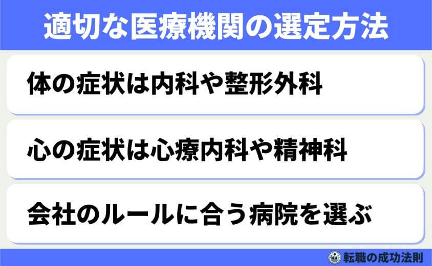 退職で診断書のメリットとデメリット診断書で受けられる支援制度解説-診断書を取得する際の手順-適切な医療機関の選定方法