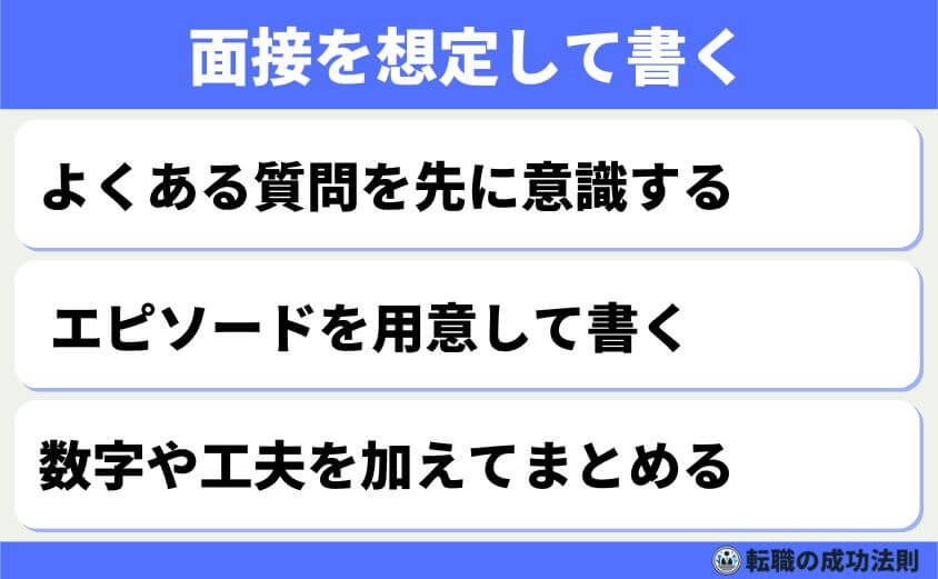 【面接に進める職務経歴書】あなたの魅力を最大限に引き出す作成方法-面接を想定してまとめる