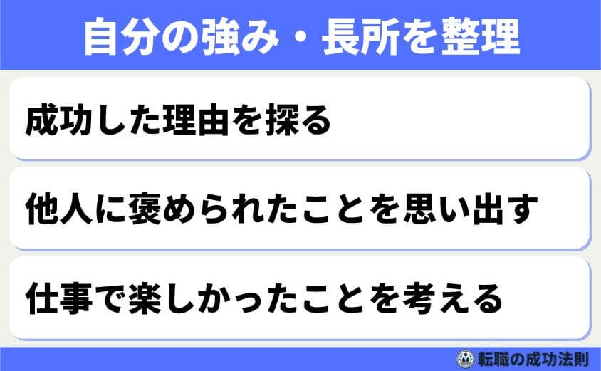 【面接に進める職務経歴書】あなたの魅力を最大限に引き出す作成方法-自分の強み・長所を整理する