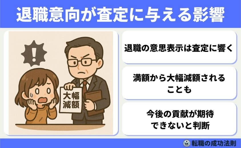 ボーナス前退職はもったいない?迷った時の判断ポイント5選-退職意向が査定に与える影響