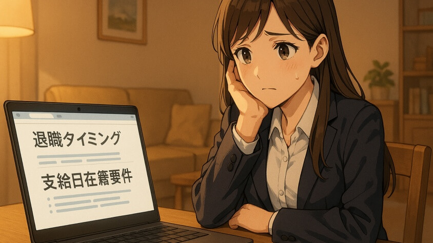 ボーナス前退職はもったいない?迷った時の判断ポイント5選-ボーナスの条件・仕組み