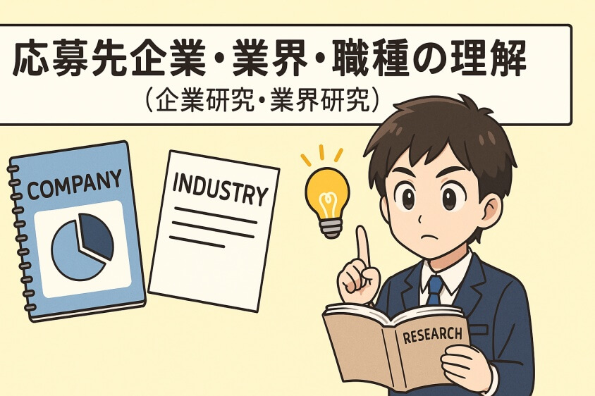 未経験職でも3つの鉄則で内定UP　職種・年代別志望動機例文5選-応募先企業・業界・職種の理解（企業研究・業界研究）