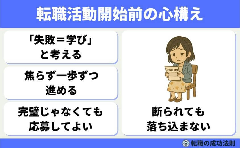40代スキル資格なし女性におススメの転職法と未経験優遇職種9選-転職活動を始める前に押さえておきたい心構え