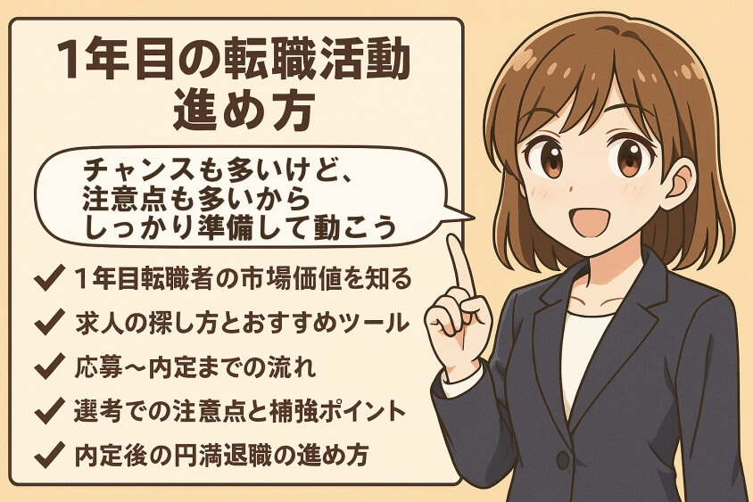 転職活動に必要な知識と応募方法-新卒一年目の転職は本当に厳しいか？成功の秘訣とリアルな体験例