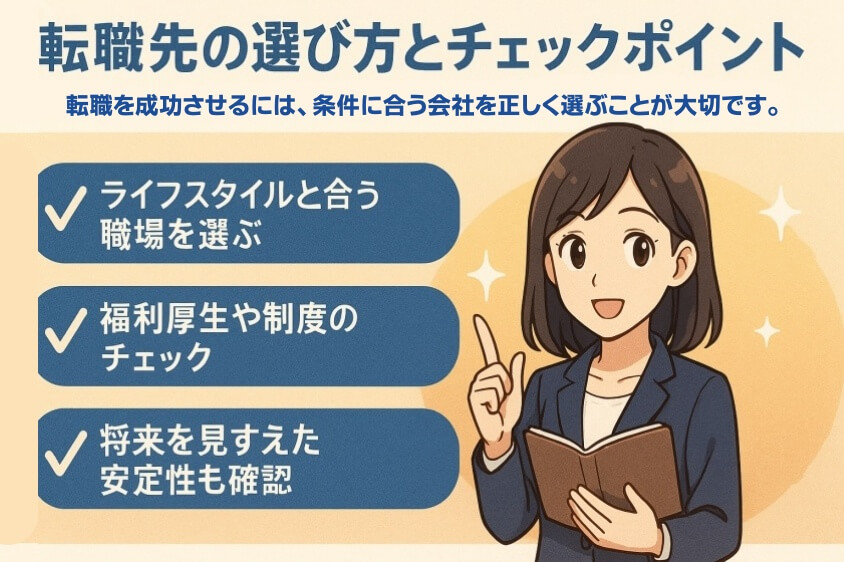 転職先の選び方とチェックポイント-20代既婚子なしの転職 成功事例と失敗事例にみる転職マニュアル
