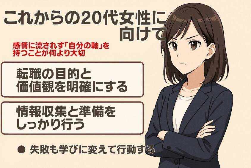 まとめ・これからの20代女性に向けて-【20代女性の転職失敗】よくある事例と回避法 成功のコツ3選