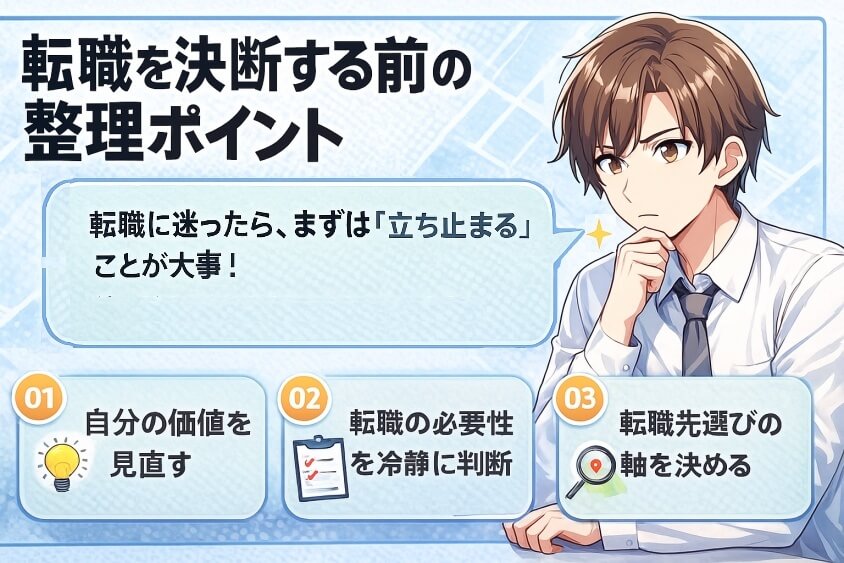 転職を決断する前の整理ポイント-30代 転職のきっかけ「成功と失敗」体験談と転職成功法 徹底解説