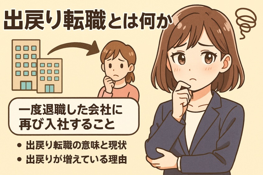 出戻り転職とは何か-出戻り転職の恥ずかしいが消える！企業が歓迎する意図と成功事例公開
