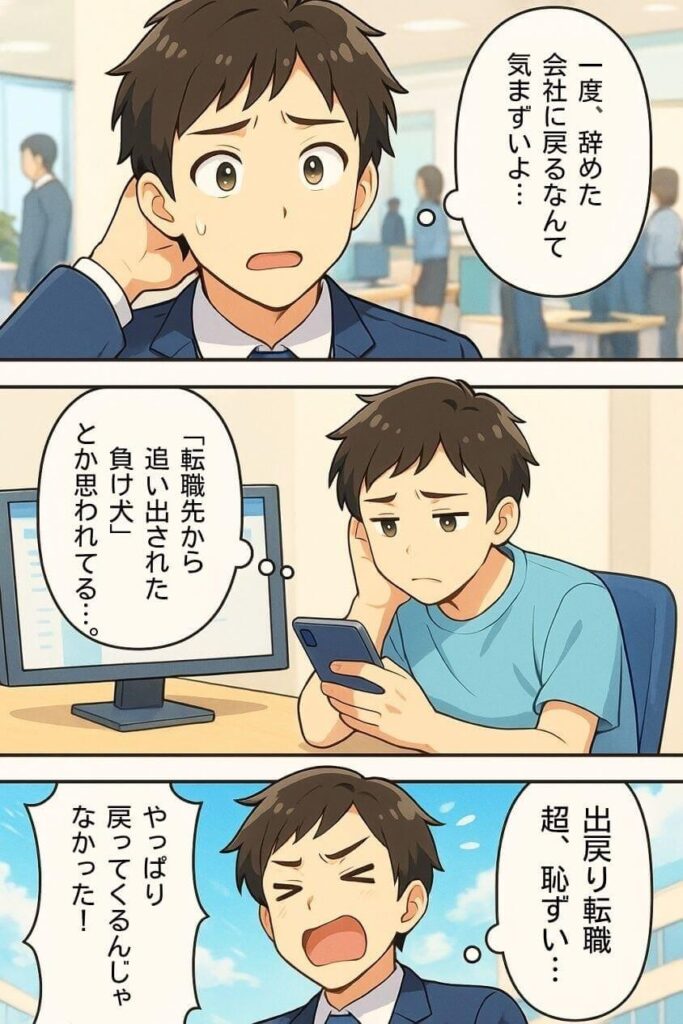 恥ずかしいが消える出戻り転職！企業が歓迎する意図と成功事例大公開