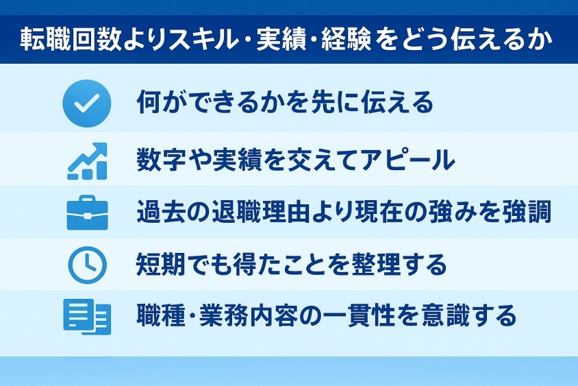 “転職回数”より“スキル・実績・経験”をどう伝えるか-転職回数を気にしない業界・業種12選 転職のコツ大公開！