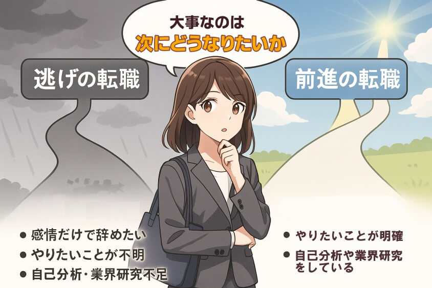 転職したほうがいい人10選!30秒でわかる自己診断チェックあり-「逃げ」の転職になるパターンを解説