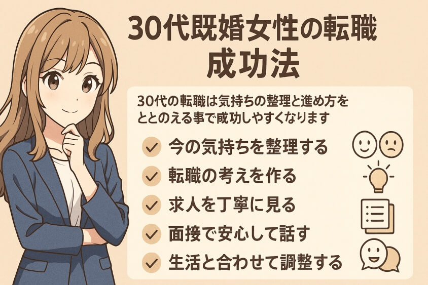 30代既婚女性の転職成功法-30代既婚・子なし女性の転職で人気の業界・職種！