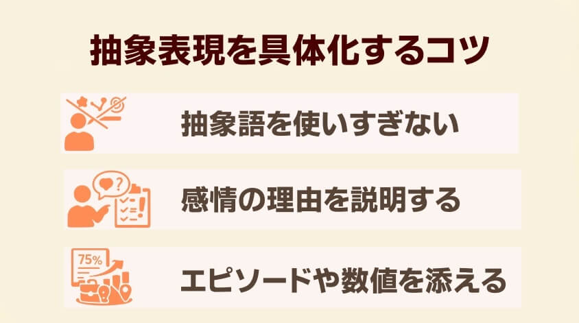抽象表現を具体化するコツ-経理職に向けた志望動機事例集：なぜこの会社を選ぶのか？
