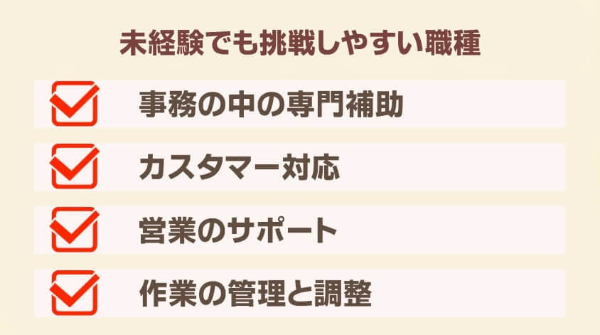 未経験でも挑戦しやすい職種-【20代女性】同棲で転職 面接・働き方で後悔しないための完全ガイド