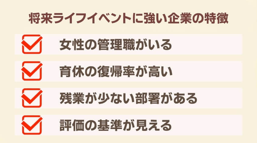将来ライフイベントに強い企業の特徴-【20代女性】同棲で転職 面接・働き方で後悔しないための完全ガイド