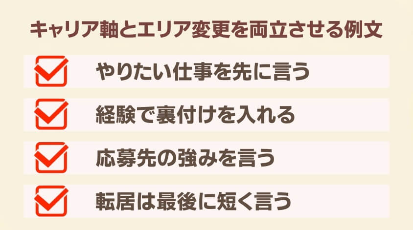 キャリア軸とエリア変更を両立させる例文-【20代女性】同棲で転職 面接・働き方で後悔しないための完全ガイド